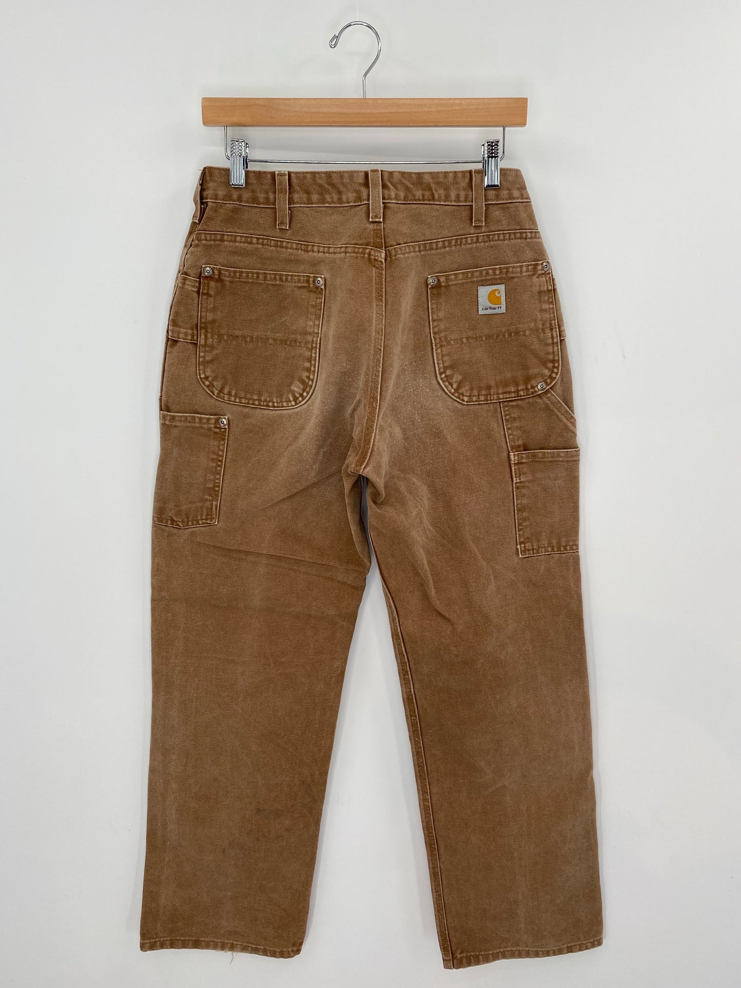 Vintage CARHARTT Size W32xL30.5 Double Knee Duck Pants / K8208