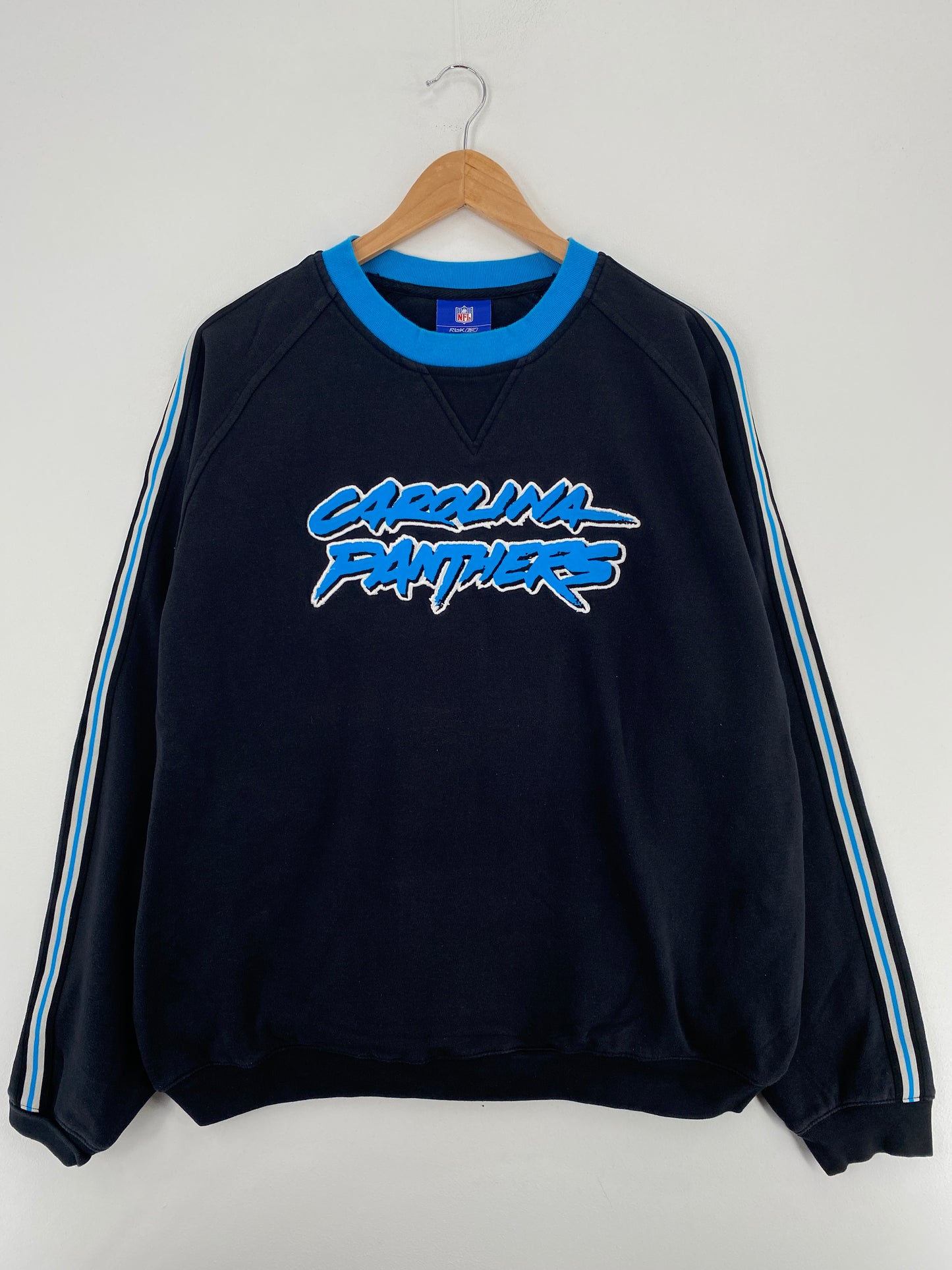 Vintage NORTH CAROLINA PANTHERS Size L Vintage NFL Sweat-Shirt/ A5393