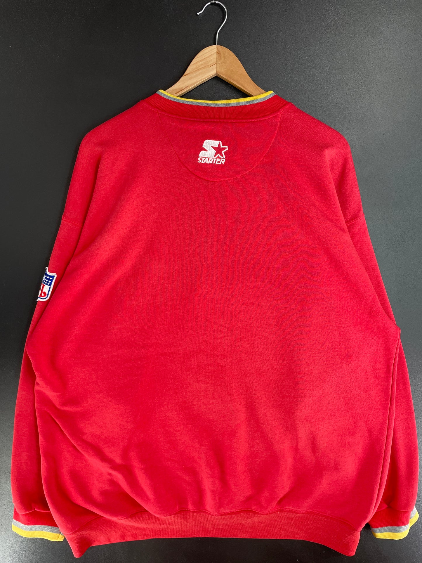 90’s STARTER x KANSAS CITY CHIEFS Size XXL NFL Sweat-Shirt / E717