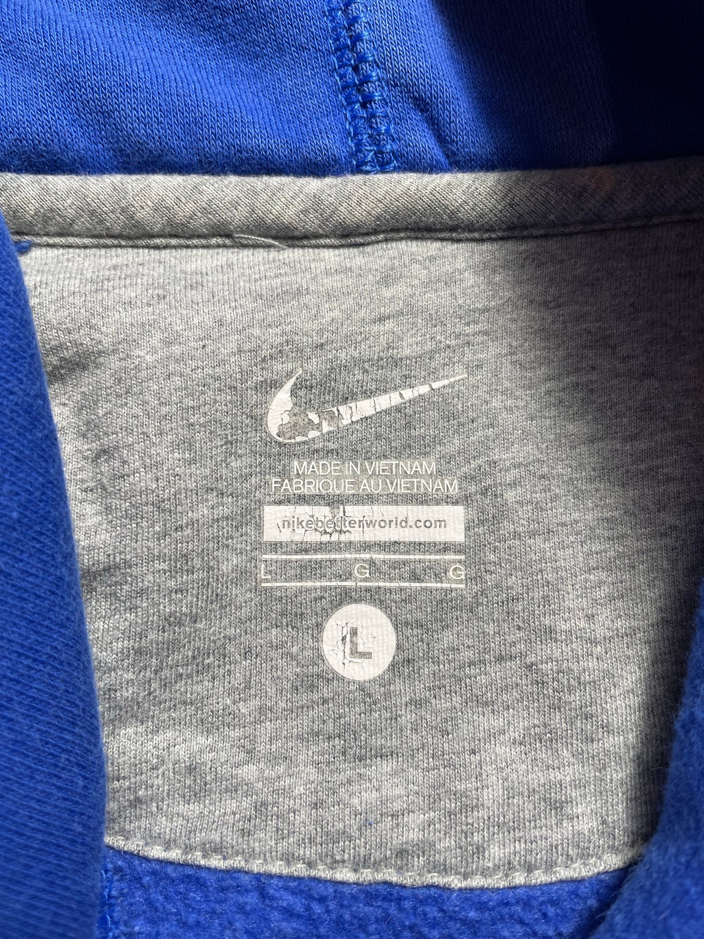 00' NIKE Size L Vintage Hoodie Sweat-shirt / K9749