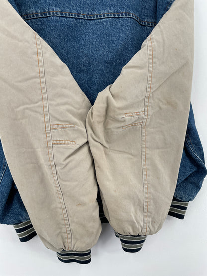 Vintage PITTSBURGH PIRATES Size L Denim Jacket / E765