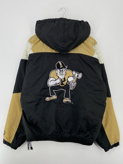 90's STARTER x PURDUE Size L Vintage College Nylon Jacket / A8765