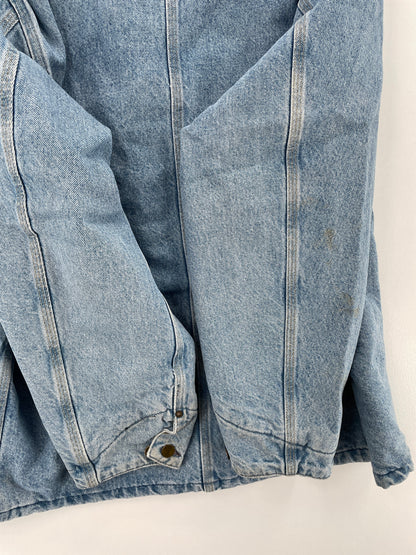 90’s CARHARTT Made in USA Size XL Denim Jacket / E652