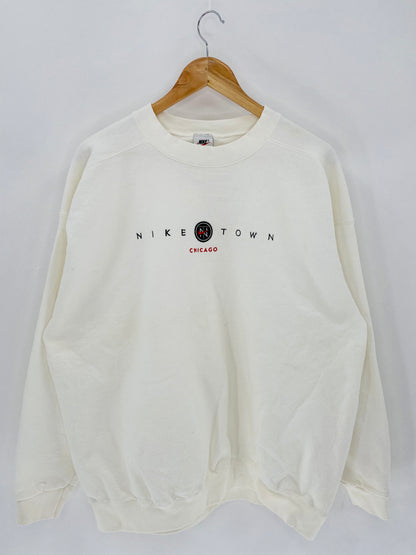 90’s NIKE TOWN Size XL Made in USA Vintage Sweat-shirt  / 6046
