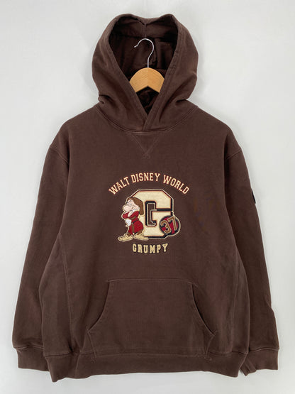00' DISNEY GRUMPY Size L Vintage Hoodie Sweat-shirt / E3727S