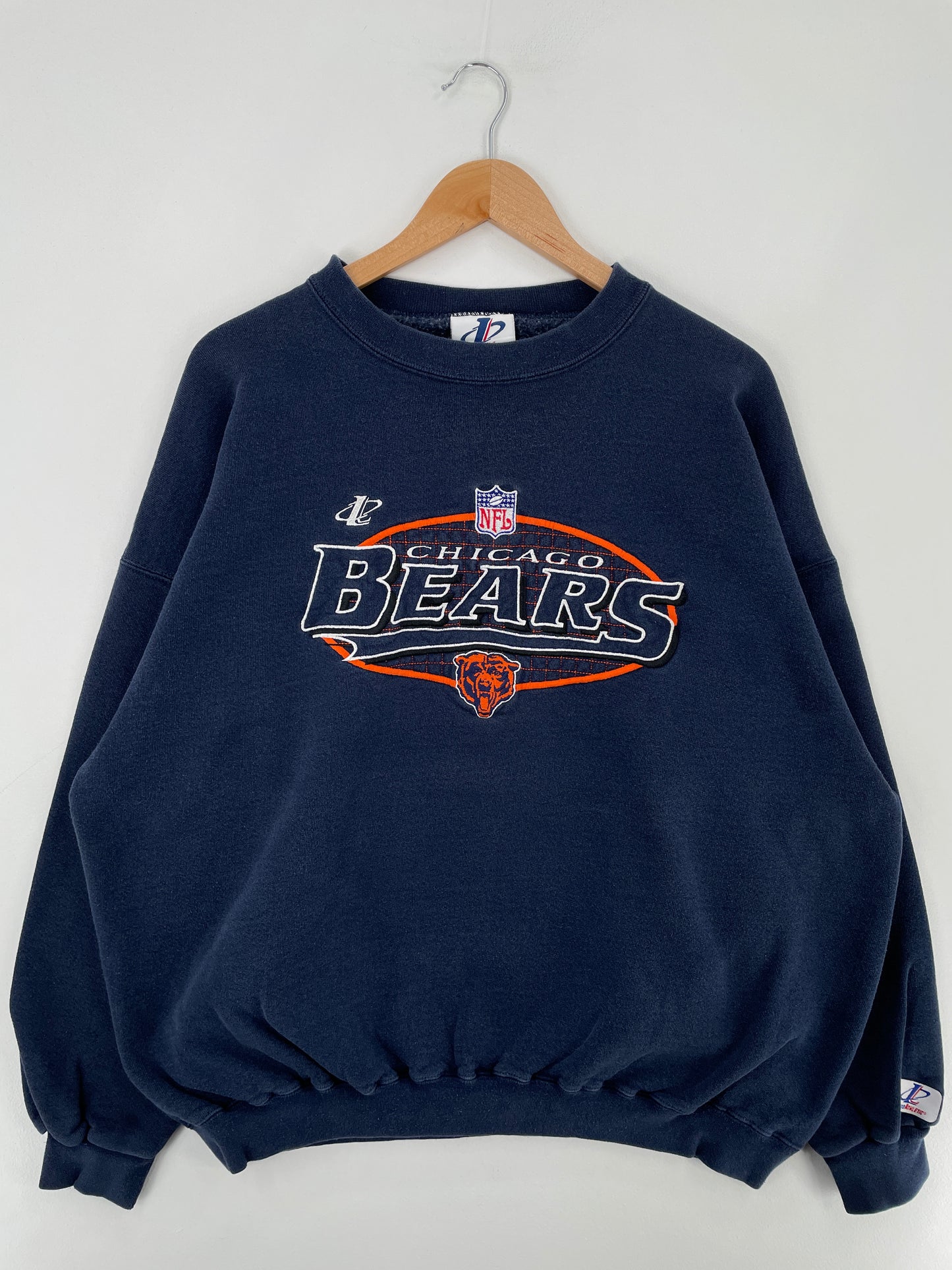 90's CHICAGO BEARS Made in USA Size XL Vintage NFL Sweat-Shirt / E3627S