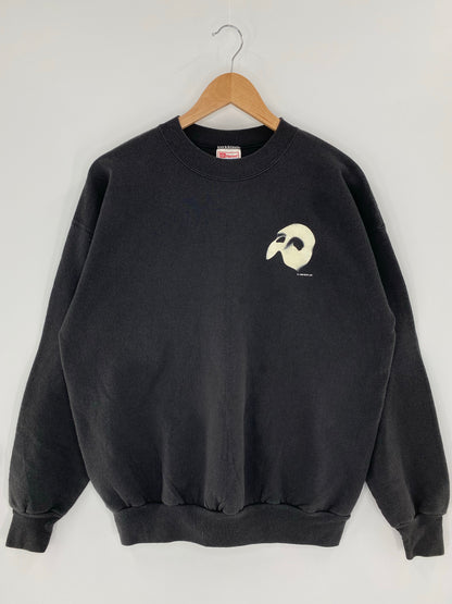 1986 PHANTOM OF THE OPERA Size L Vintage Sweat-shirt / K5859