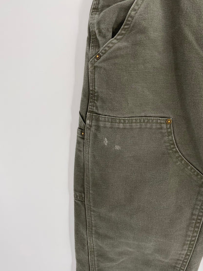 Vintage CARHARTT Size W29xL31.5 Double Knee Duck Pants / A1087