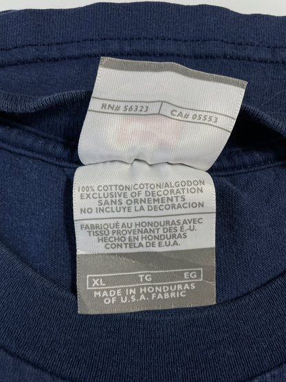 00' NIKE CAROLINA Size XL Vintage College T-shirt / E134