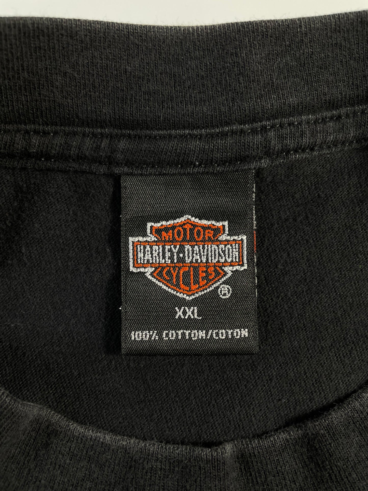 1998 HARLEY DAVIDSON x MARYLAND MAde in USA Size XXL Vintage T-Shirt / A1252