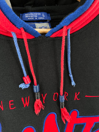 90’s STARTER x NEW YORK GIANTS Size L NFL Double Hoodie Sweat-Shirt / A9766