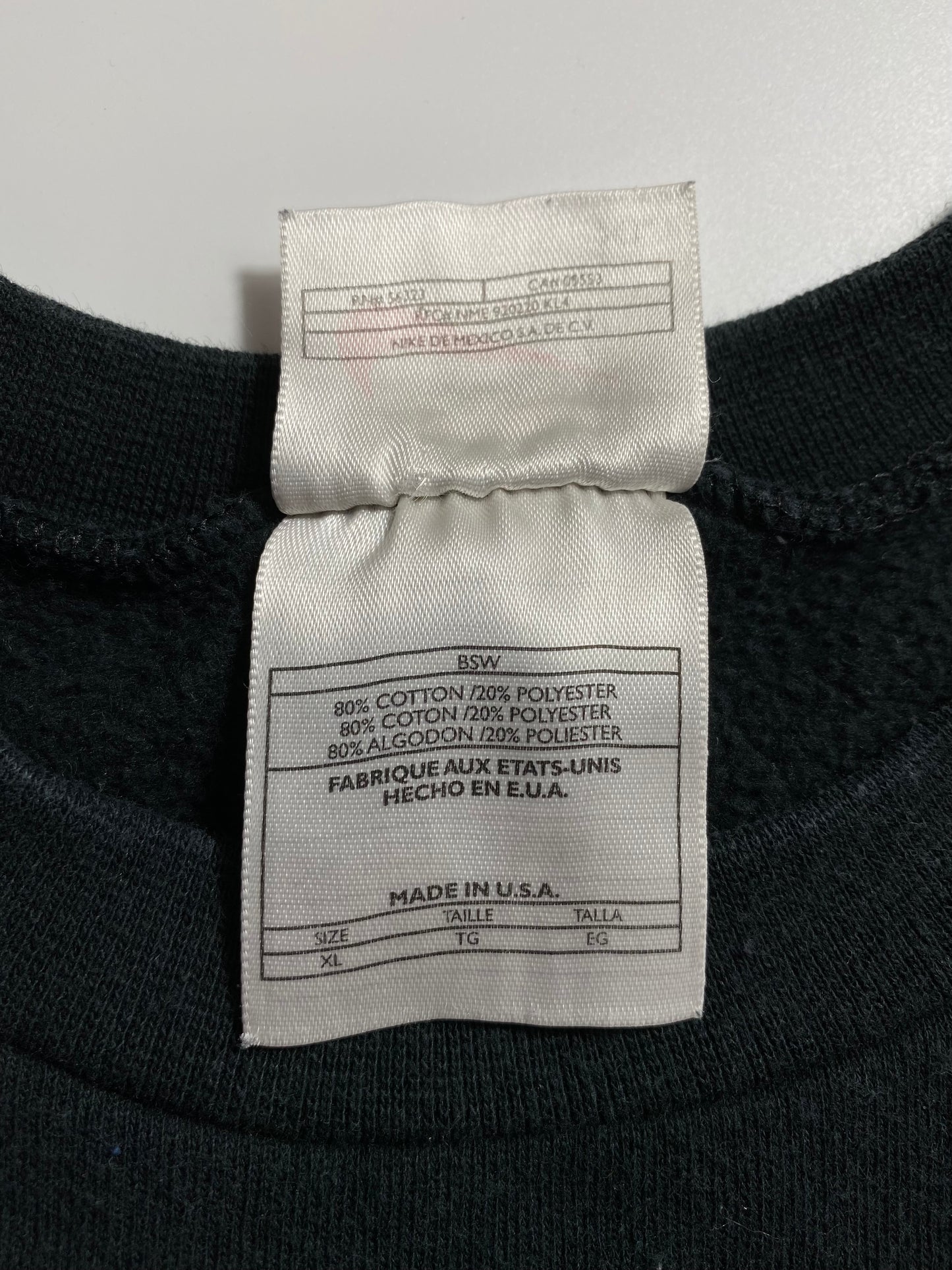 90’s NIKE MINI SWOOSH Made in USA Size XL Vintage Sweat-shirt / K6258