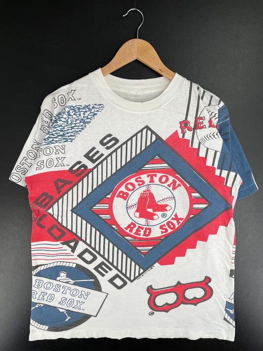 90’s BOSTON RED SOX Size Approx.M-L MLB T-Shirt / E3094T