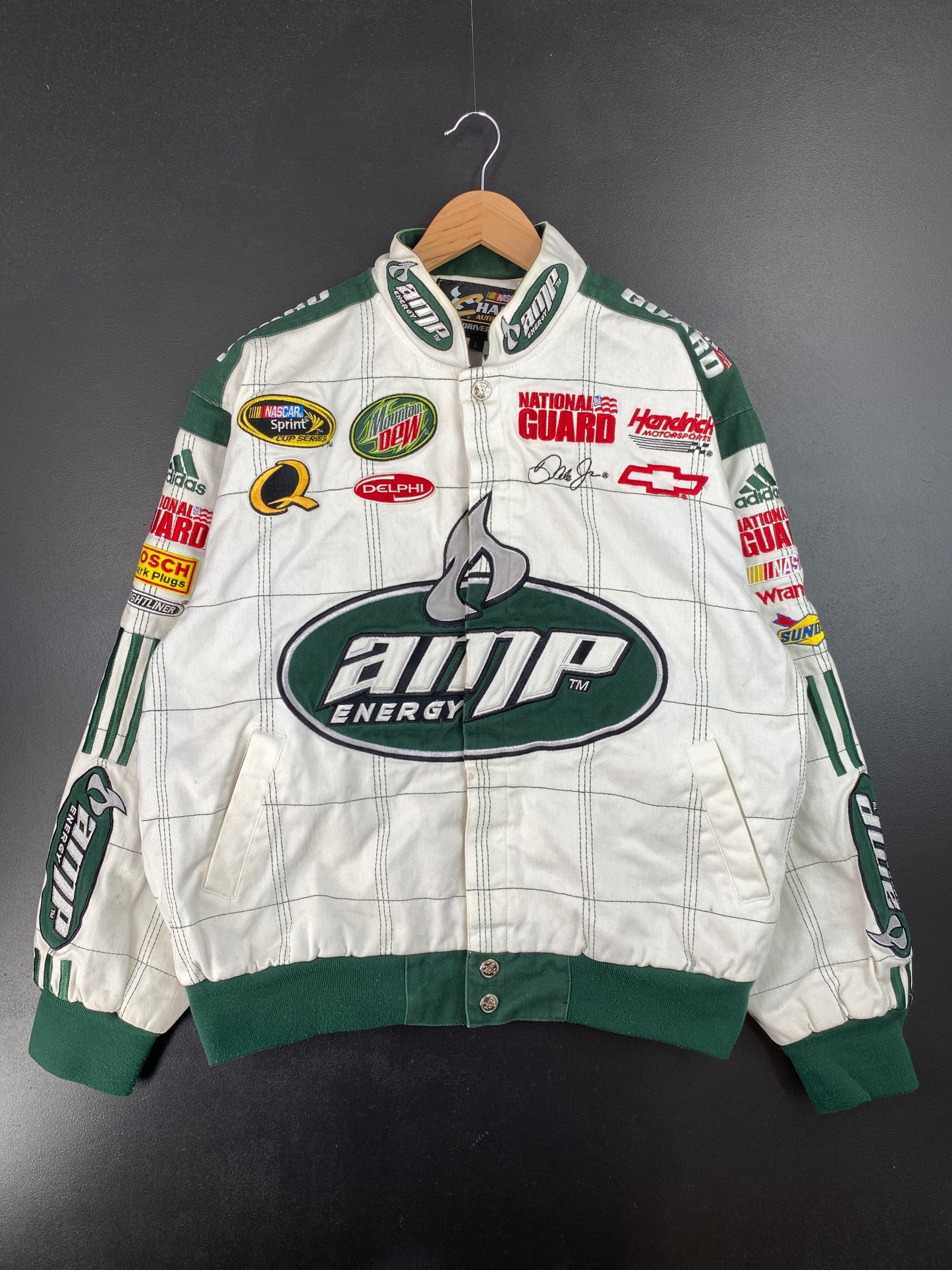 Vintage AMP ENERGY Size L Racing Jacket / A9044