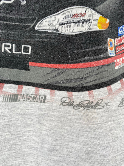 Vintage NASCAR DALE EARNHARDT  Size L Racing T-Shirt / K6221