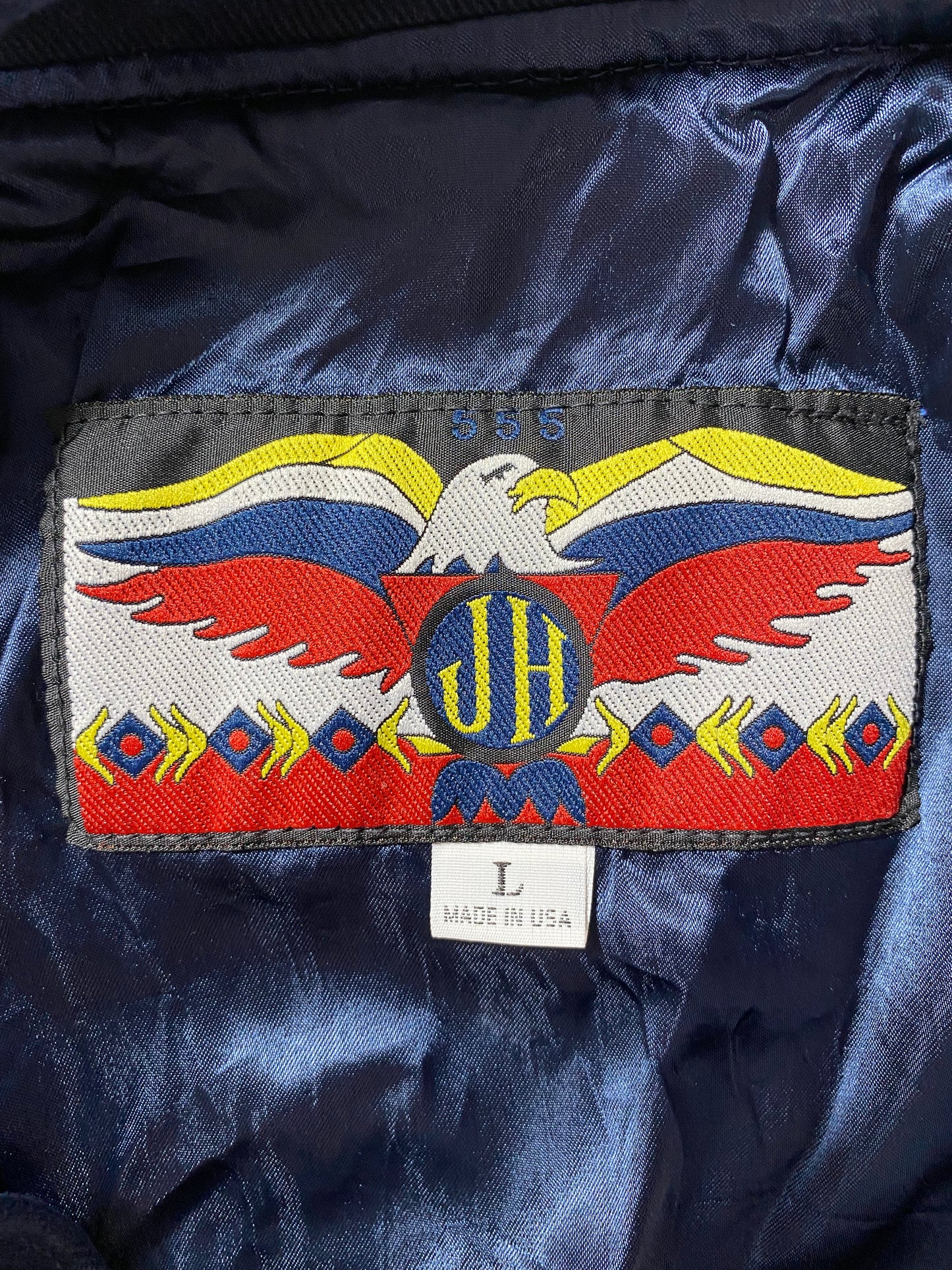 Vintage VALVOLIN Made in USA Size L Vintage Racing Jacket / A695