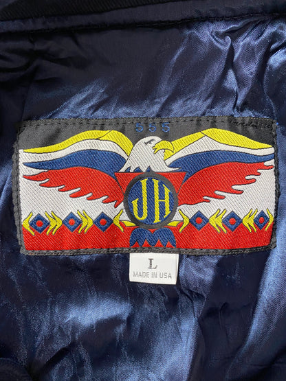 Vintage VALVOLIN Made in USA Size L Vintage Racing Jacket / A695