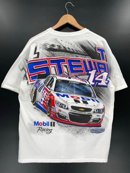 Vintage TONY STEWART Size XL Racing T-Shirt / K4784