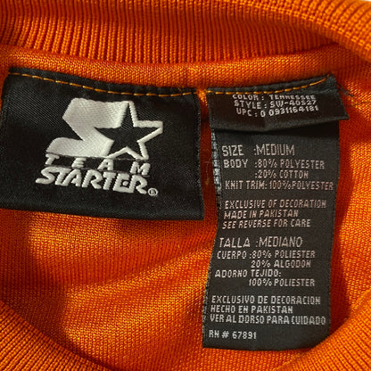 00' STARTER x TENNESSEE Size M Vintage College Jersey Material Sweat-shirt / A8156