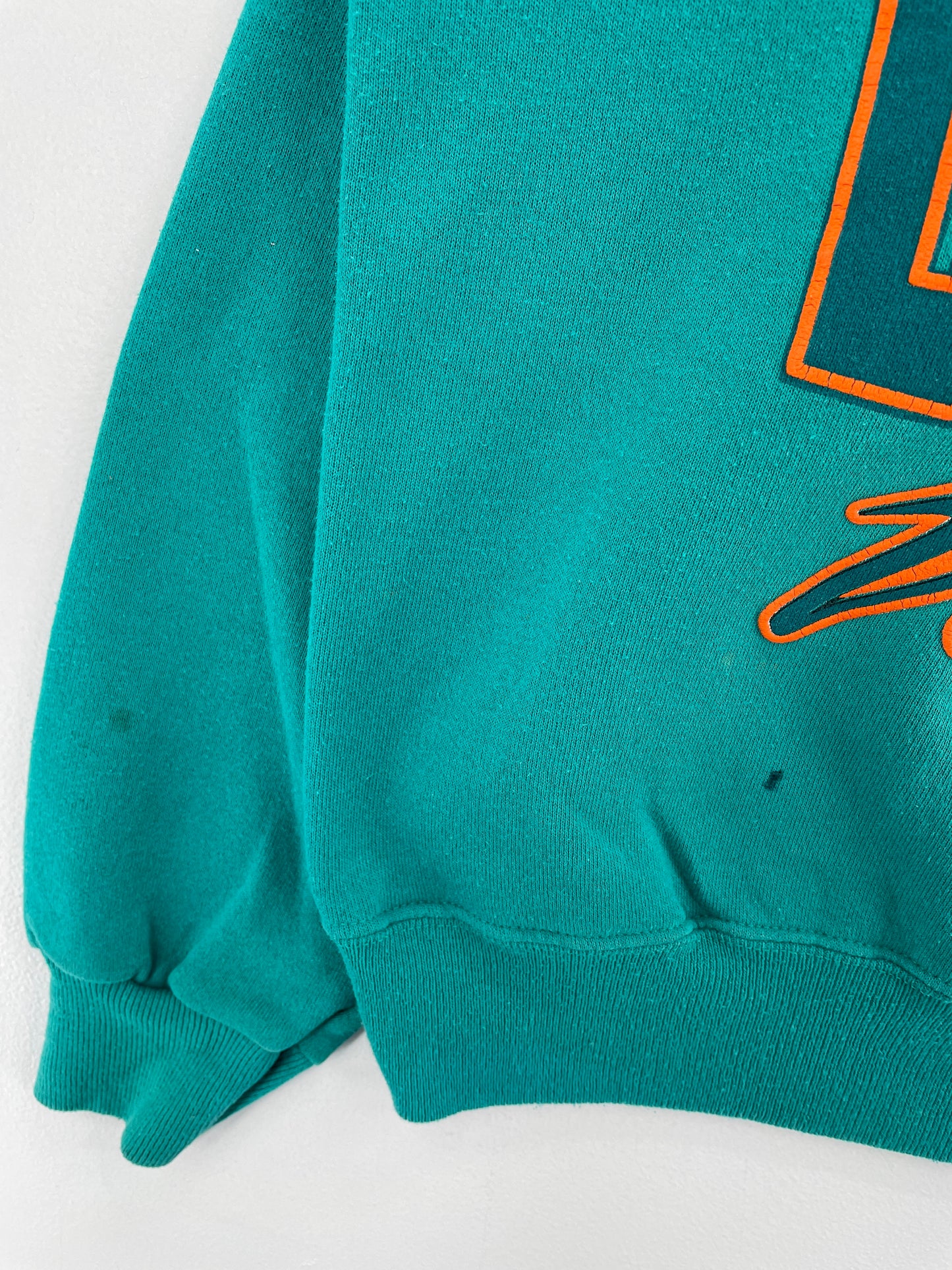 1996 MIAMI DOLPHINS Made in USA Size XL Vintage NFL Sweat-Shirt / E3972S