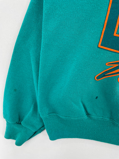 1996 MIAMI DOLPHINS Made in USA Size XL Vintage NFL Sweat-Shirt / E3972S