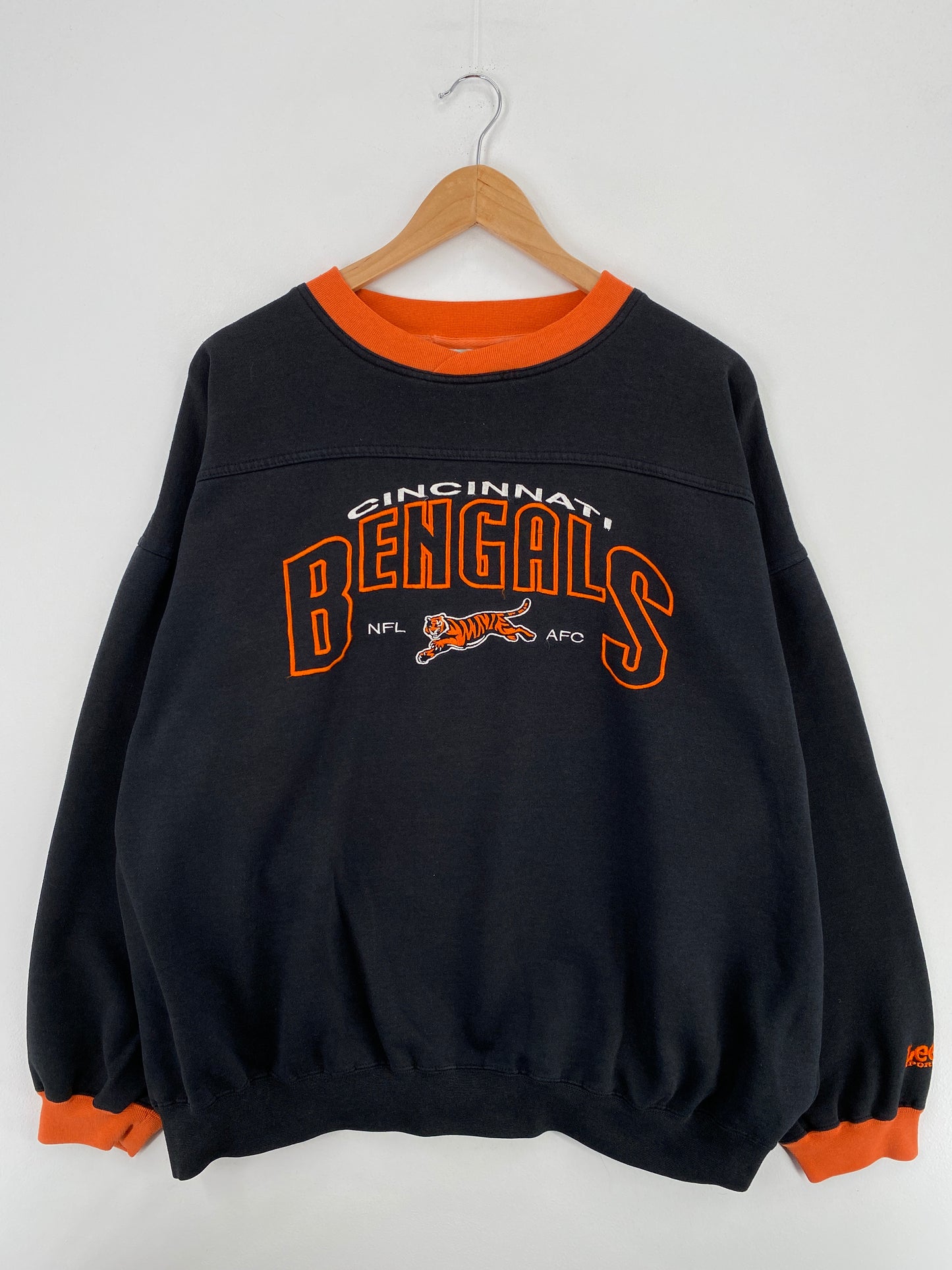 90's CINCINNATI BENGALS Size XXL Vintage NFL Sweat-Shirt/ A5726