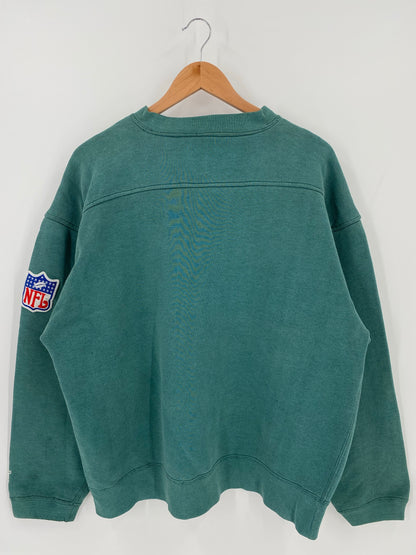90's STARTER x GREEN BAY PACKERS Size L Vintage NFL Sweat-shirt / K6484