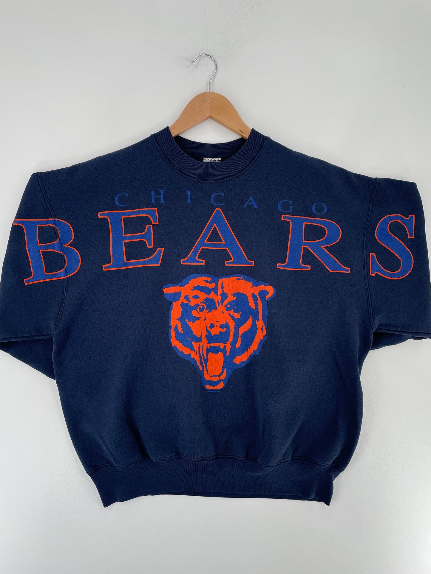 1998 CHICAGO BEARS Size Approx.XL Vintage NFL Sweat-shirt / E5411S
