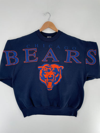 1998 CHICAGO BEARS Size Approx.XL Vintage NFL Sweat-shirt / E5411S