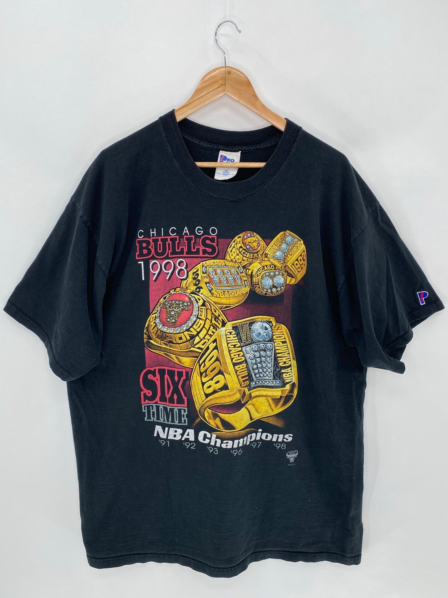 90’s Chicago Bulls Size XXL Vintage T-shirt   / 5973