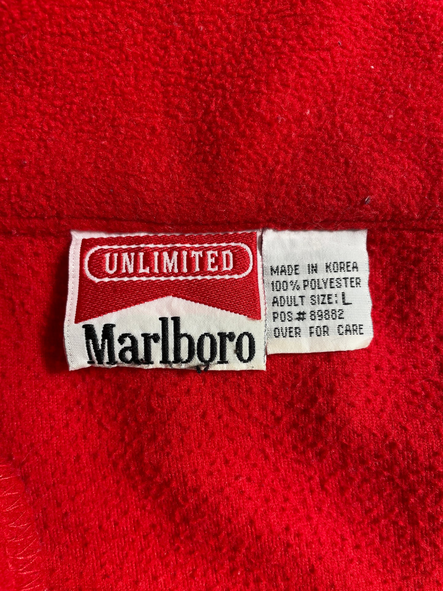 90’s MARLBORO Size L Vintage Fleece / E3010S