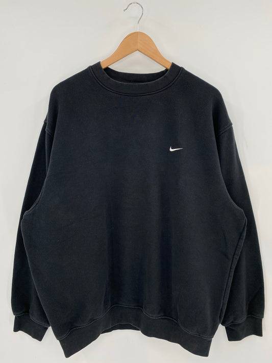 00' NIKE MINI SWOOSH Size L Vintage Sweat-shirt / K7179