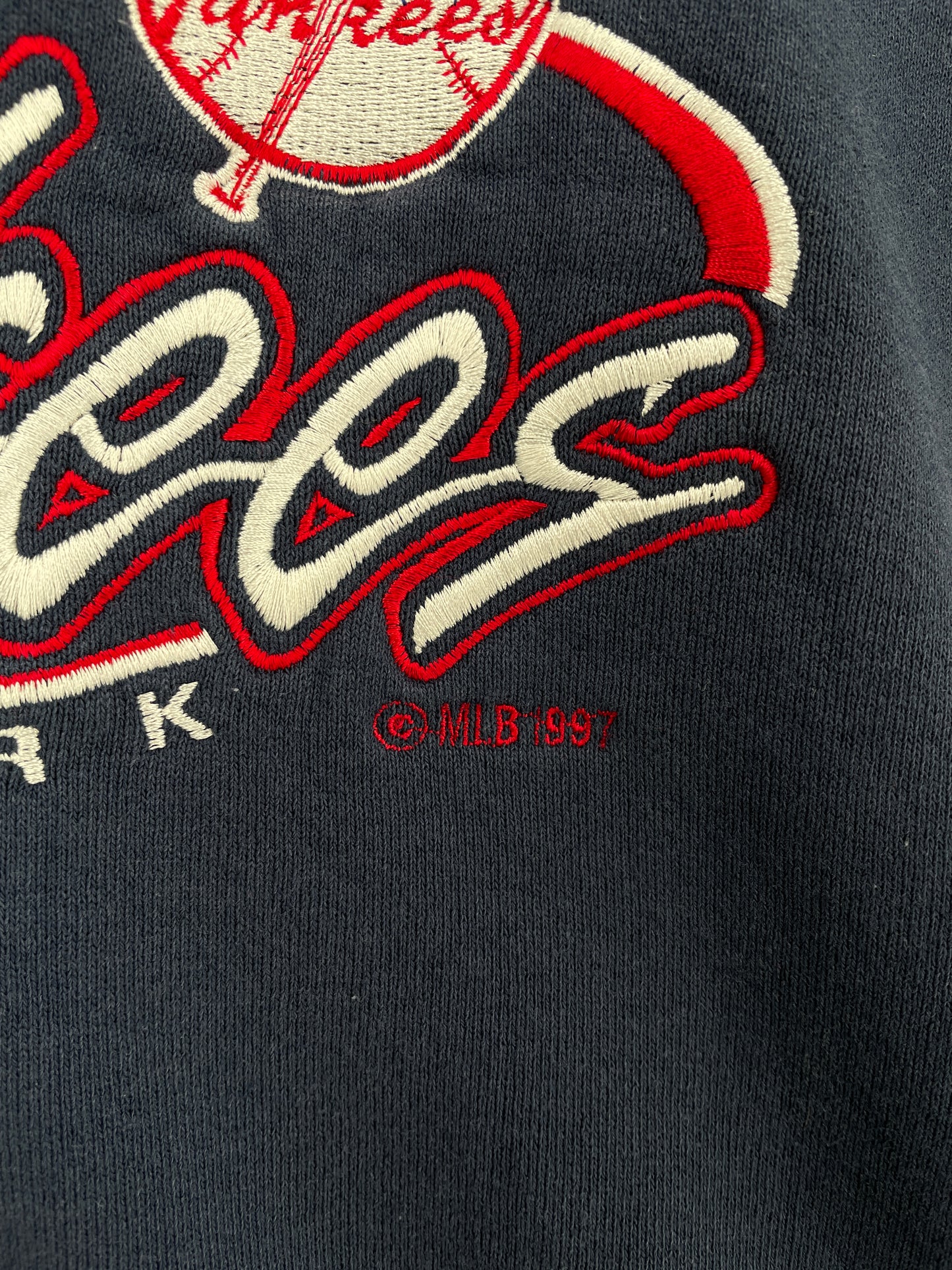 1997 NEW YORK YANKEES Made in USA Size XXL Vintage MLB Sweat-Shirt / E1564S