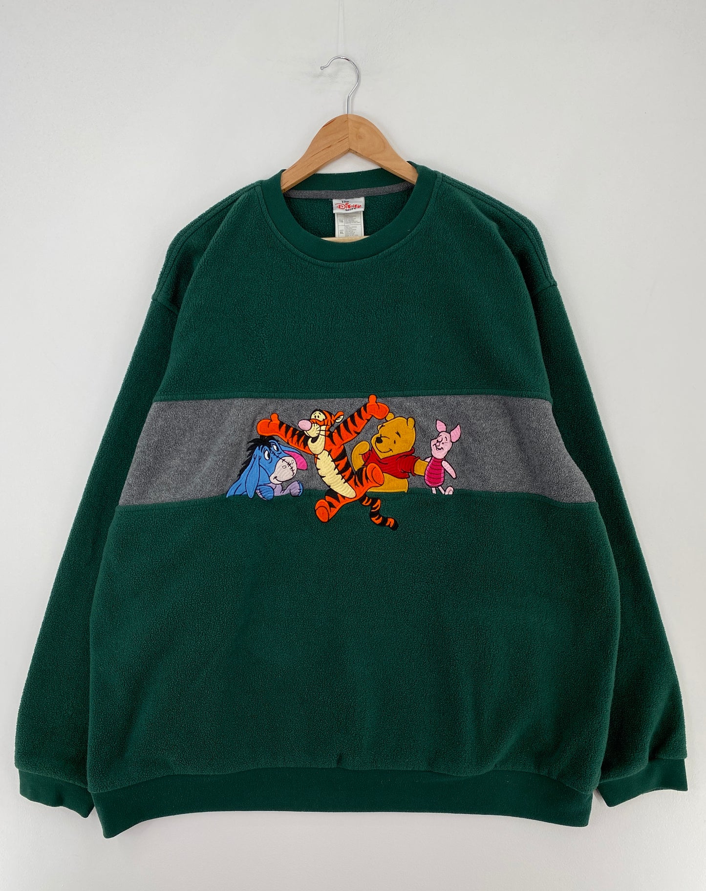 00' DISNEY WINNIE THE POOH Size XL Vintage Fleece / E2206S