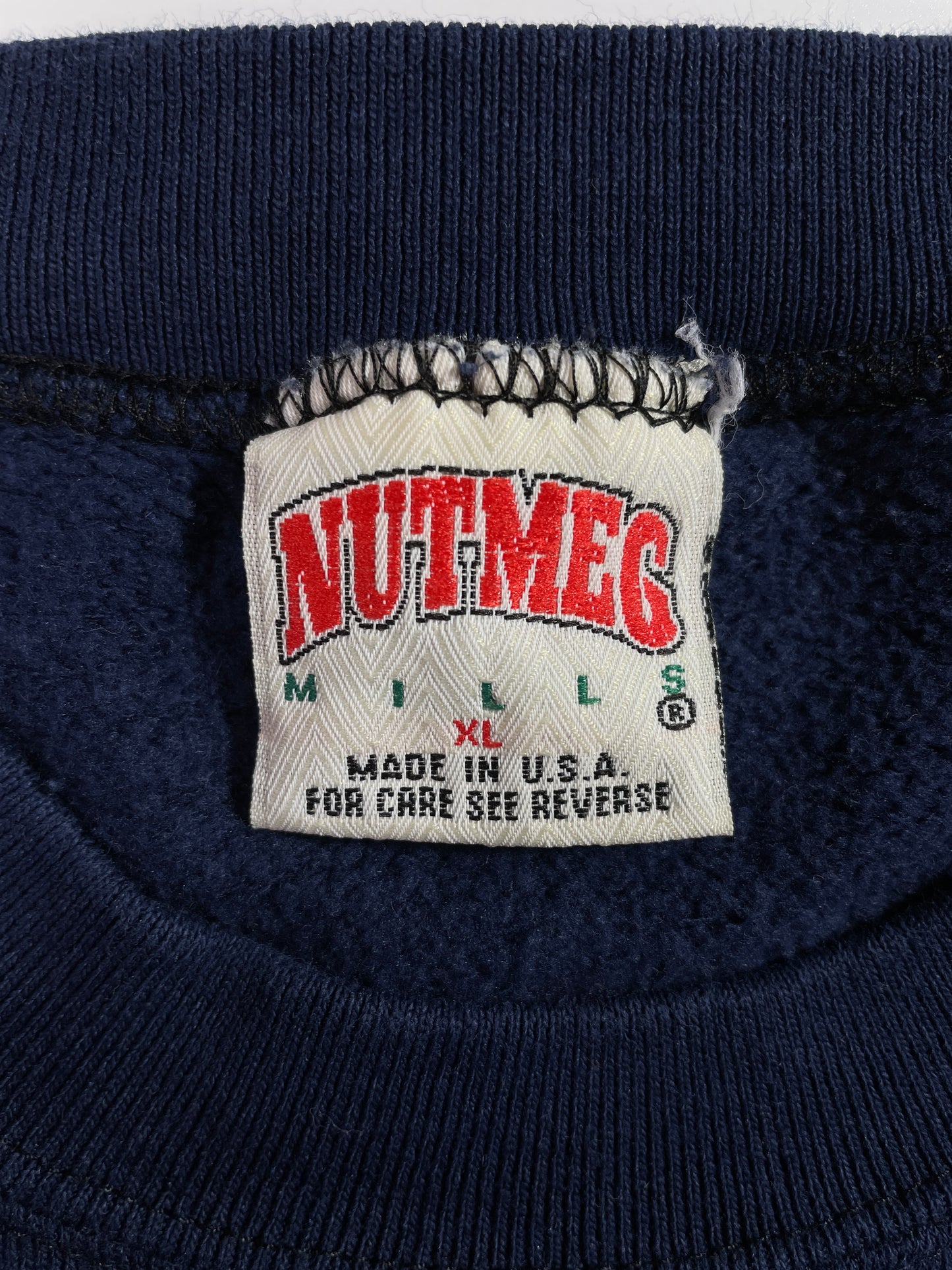 90's NOTRE DAME Made in USA Size XL Vintage College Sweat-shirt / E2374S