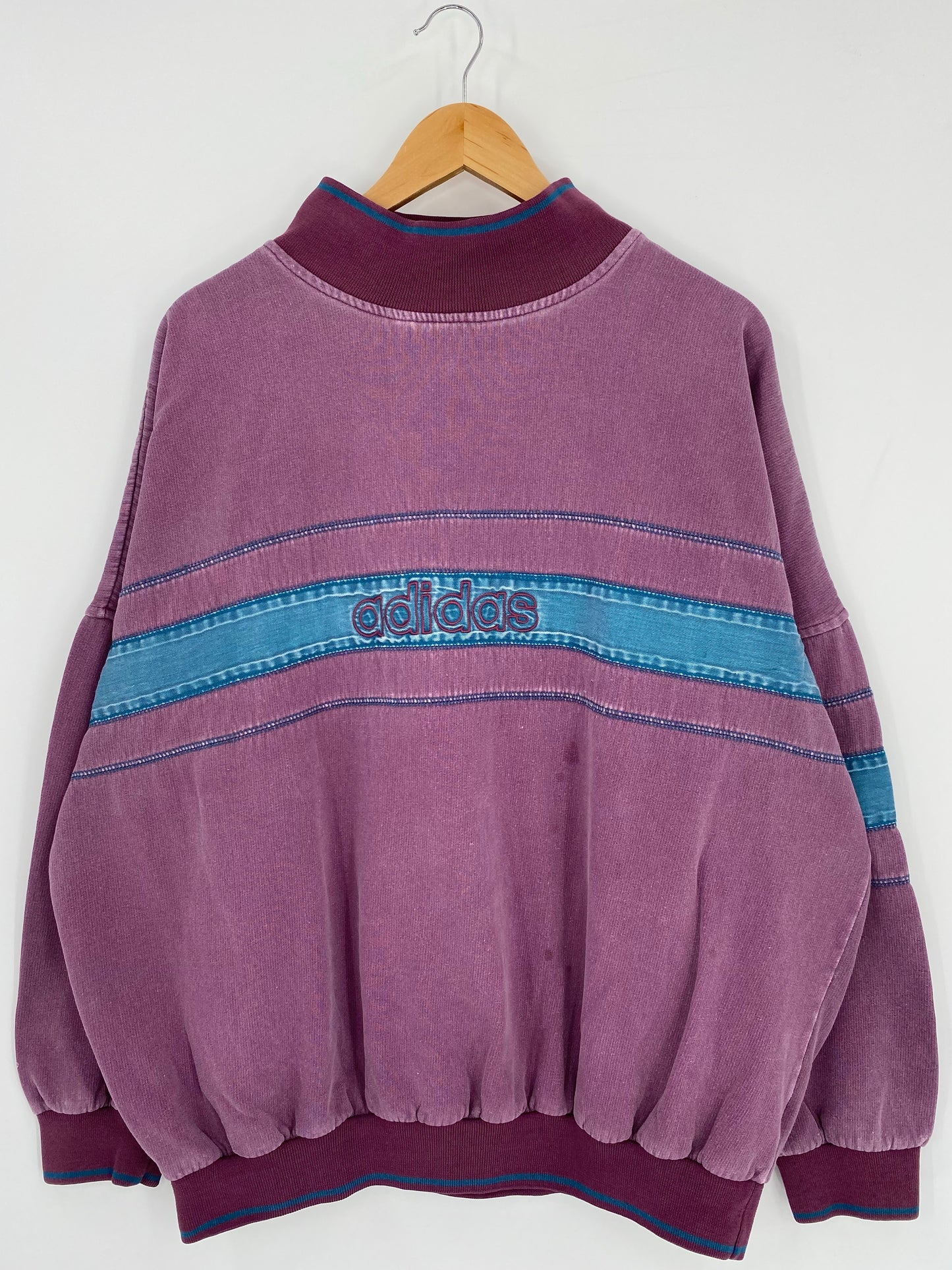 90's ADIDAS Size XL Vintage Sweat - Shirts / K5122