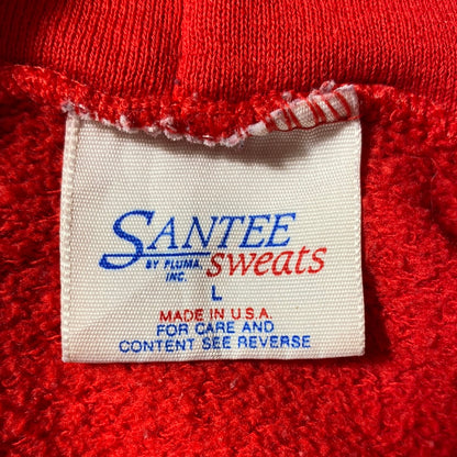 80’s BUDWEISER Made in USA Size L Vintage Hoodie Sweat-shirt / E344