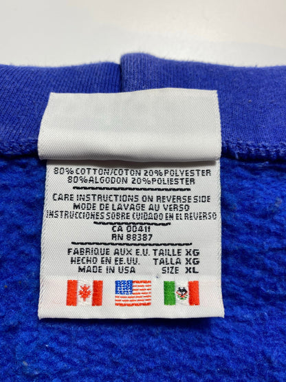 90’s ADIDAS Made in USA Size XL Hoodie Sweat-shirt / A8883