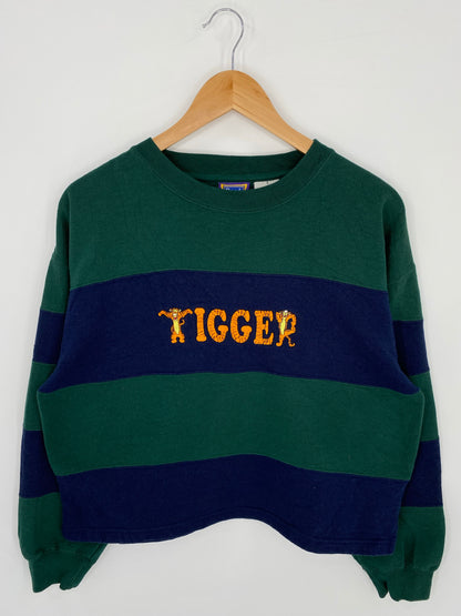 00' DISNEY TIGGER Size L Vintage Sweat-shirt / K7640