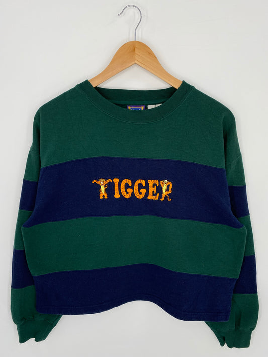 00' DISNEY TIGGER Size L Vintage Sweat-shirt / K7640