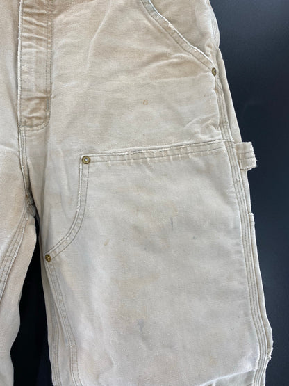 Vintage CARHARTT Size No tag (Approx. 31 x 29) Double Knee Duck Pants / K6520