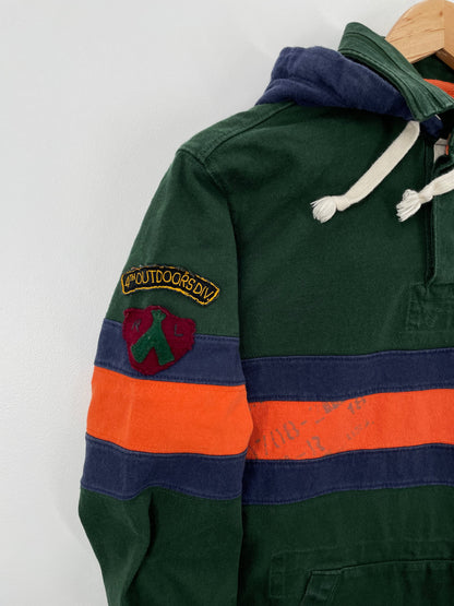90's POLO RALPH LAUREN Size M Vintage Rugby shirt / E1491R