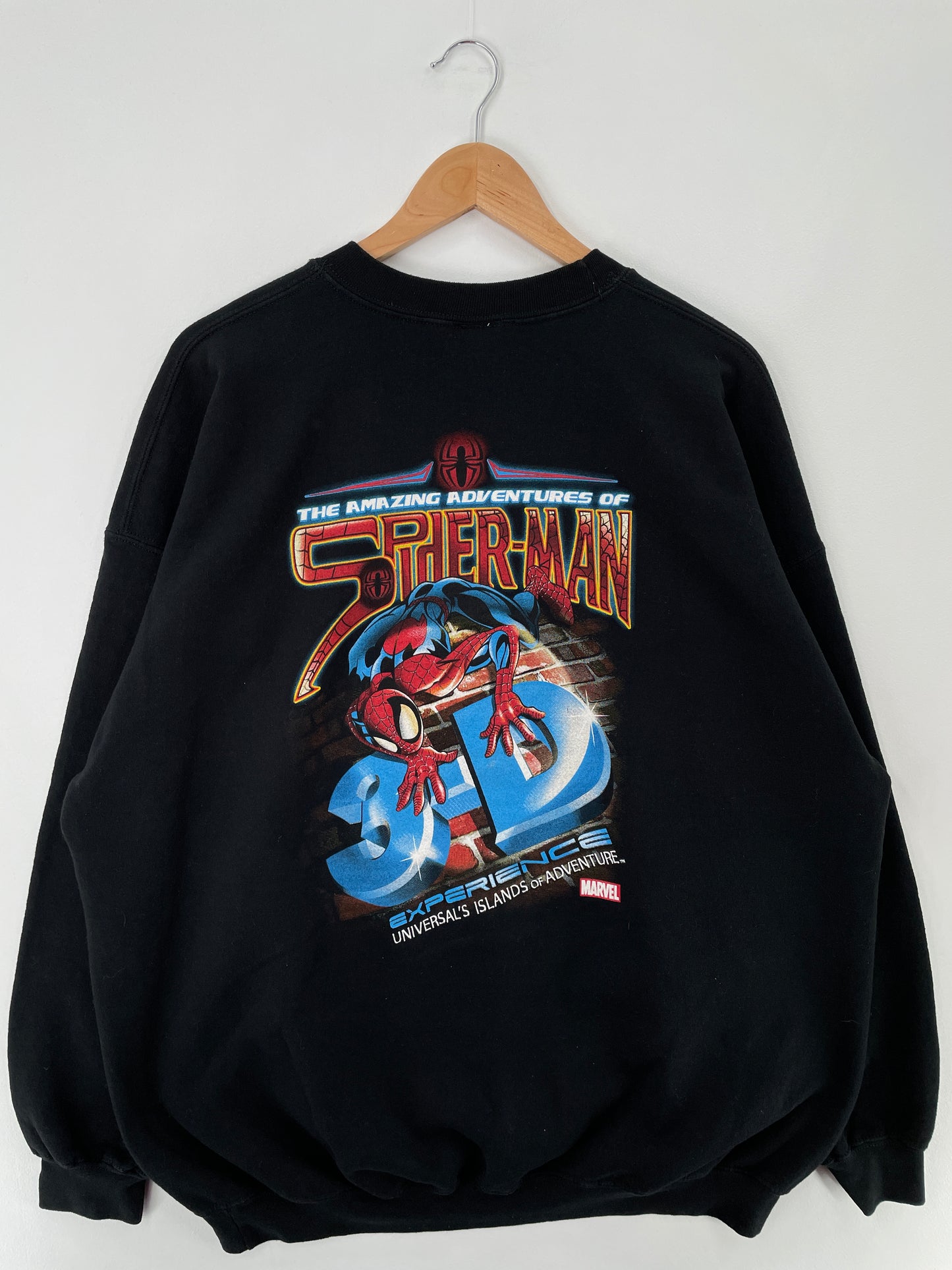 Vintage SPIDER MAN MARVEL Size XXL Sweat-shirt / E146