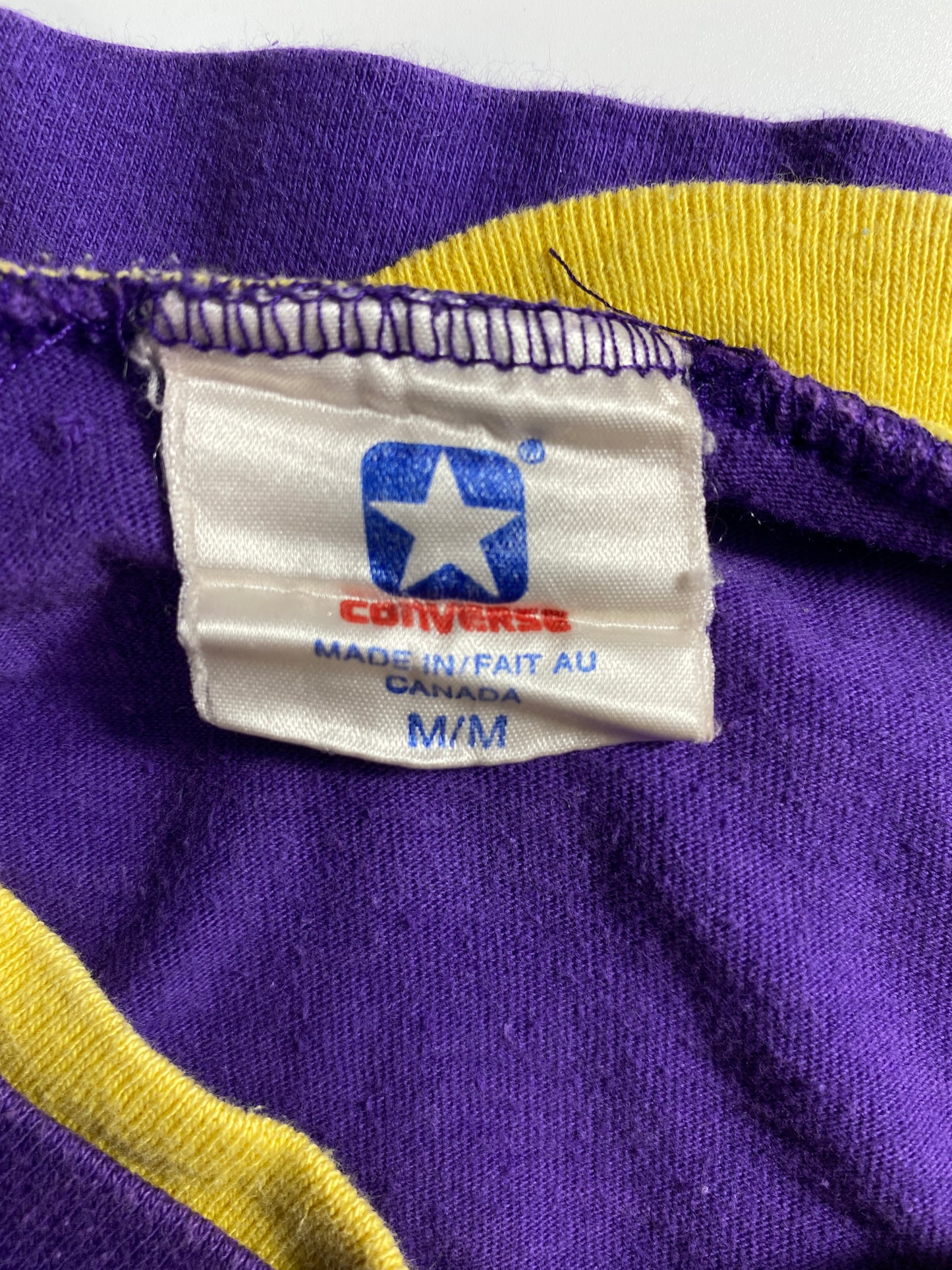 80's CONVERSE MAGIC JOHNSON Size M Vintage T-Shirts / A5506