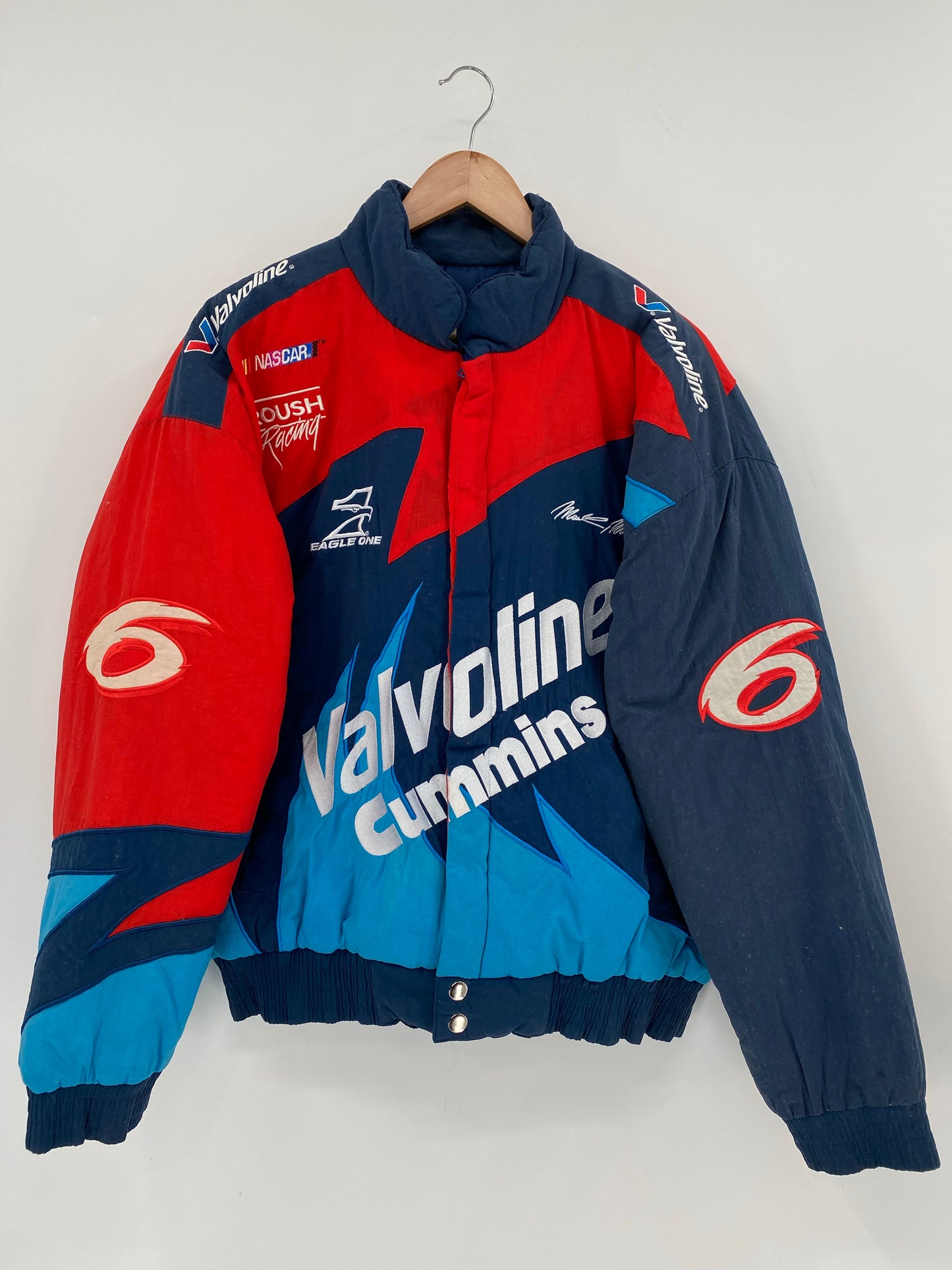 Vintage VALVOLINE Size L Racing Jacket / K6676