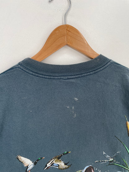 90s' LAKE WATEREE STATE PARK Made in USA Size L Vintage T-Shirt / A7707