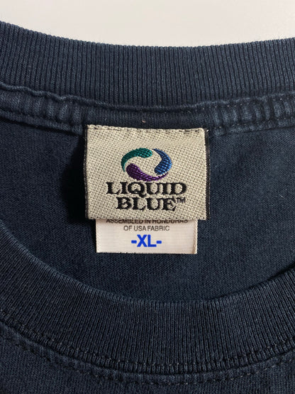 Vintage NEW YORK BUFFALO SABRES x Liquid Blue Size XL Vintage NHL T-shirt / K4920