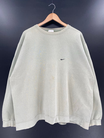 90's NIKE MINI SWOOSH Made in USA Size XXL Vintage Sweat-shirt/ K5257