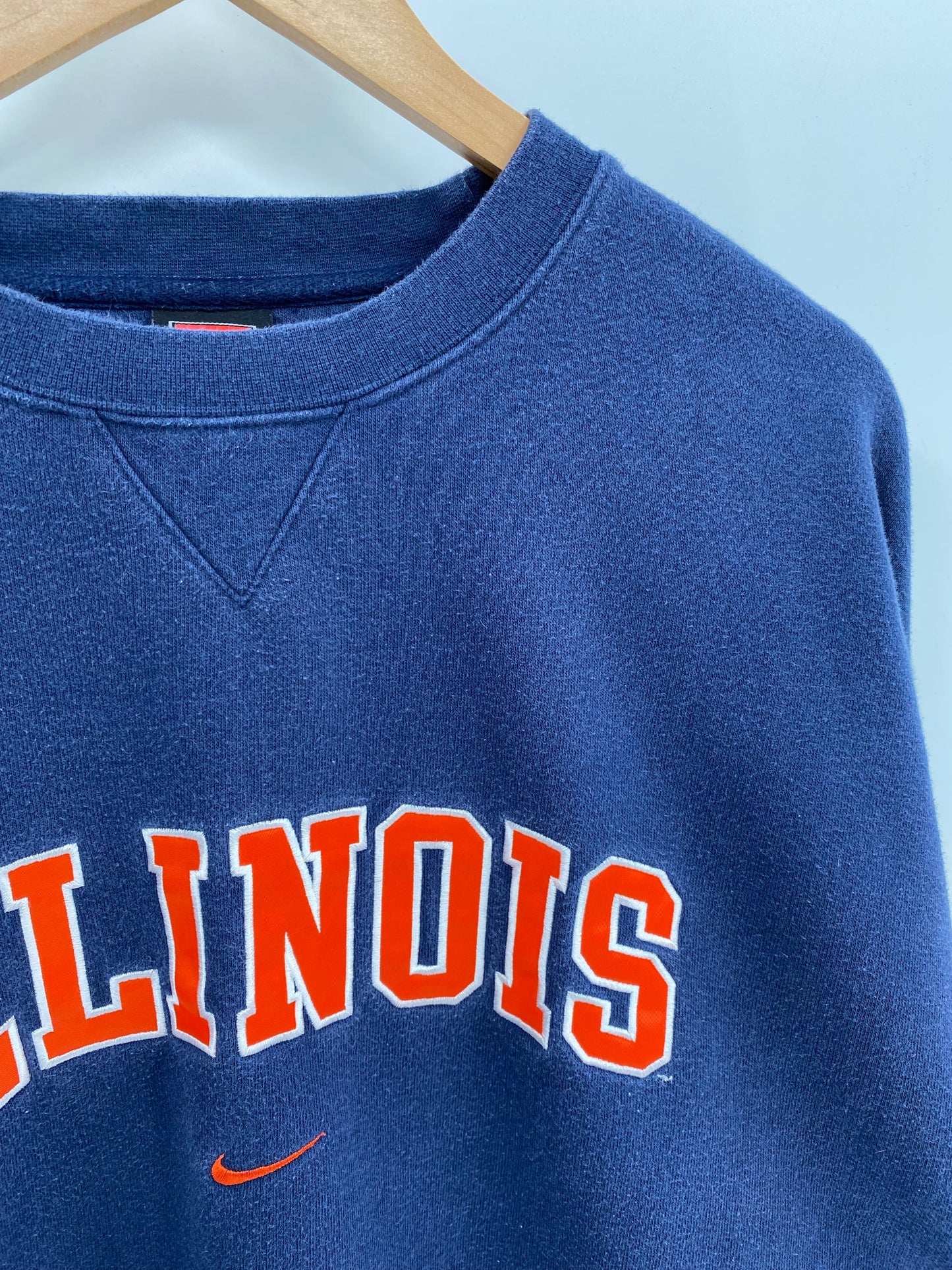 00' NIKE ILLINOIS Size XXL Vintage Sweat shirt / K6566