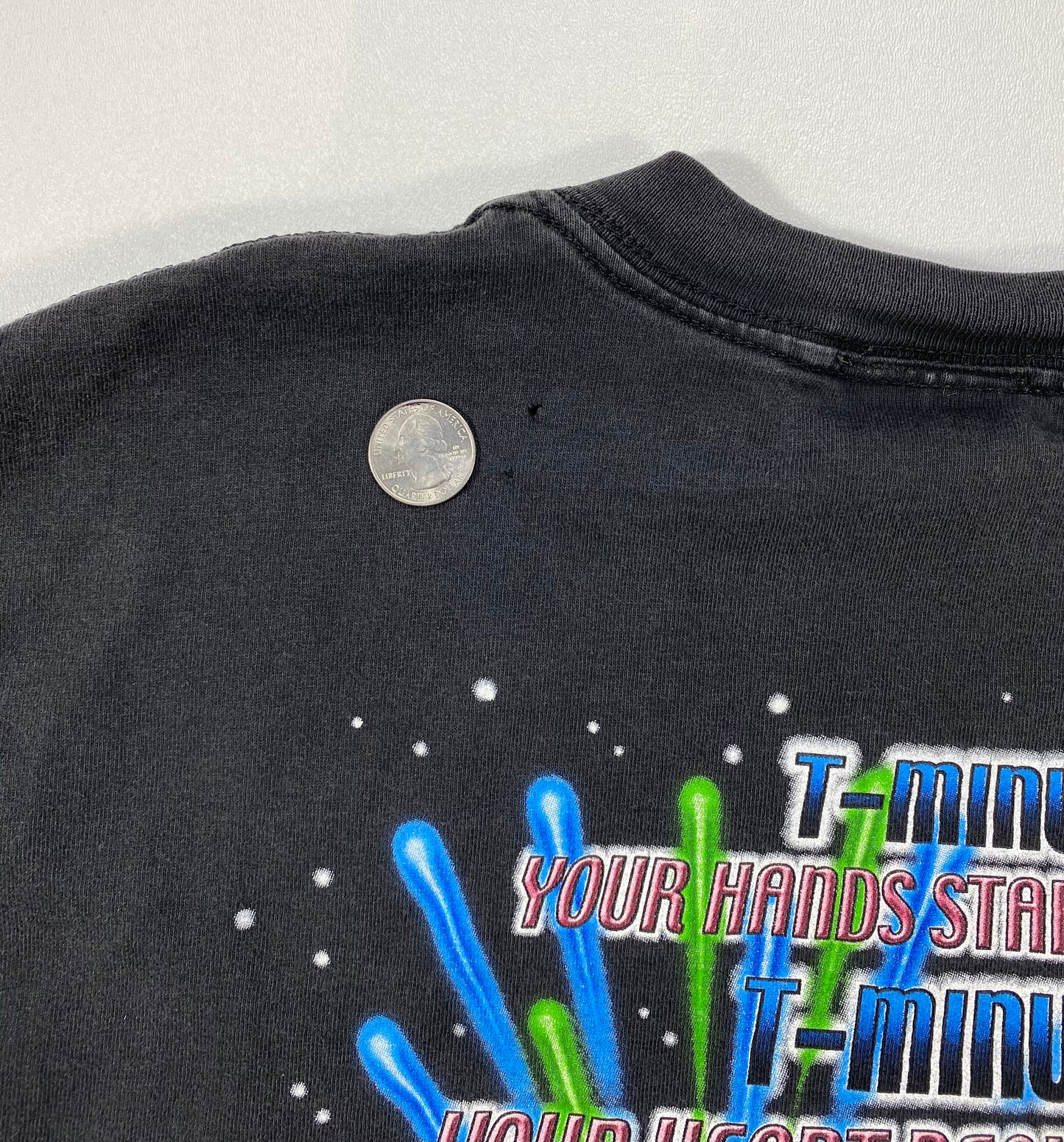 Vintage Disney Space Mountain Size L T-shirt  / 6051